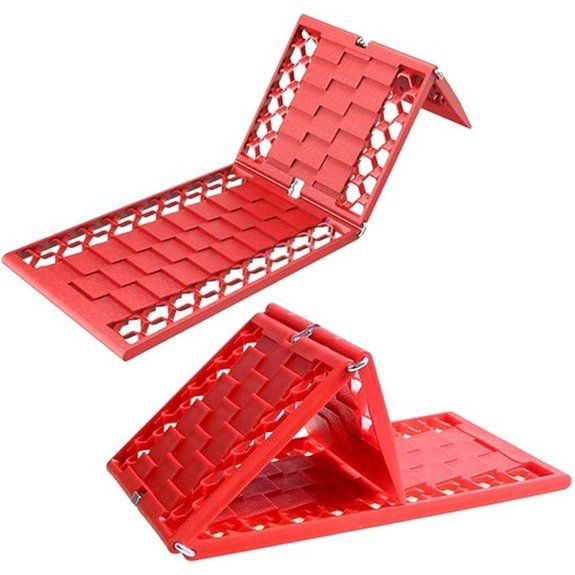 Foldable Emergency Tire Traction Pad (2 Pack)
