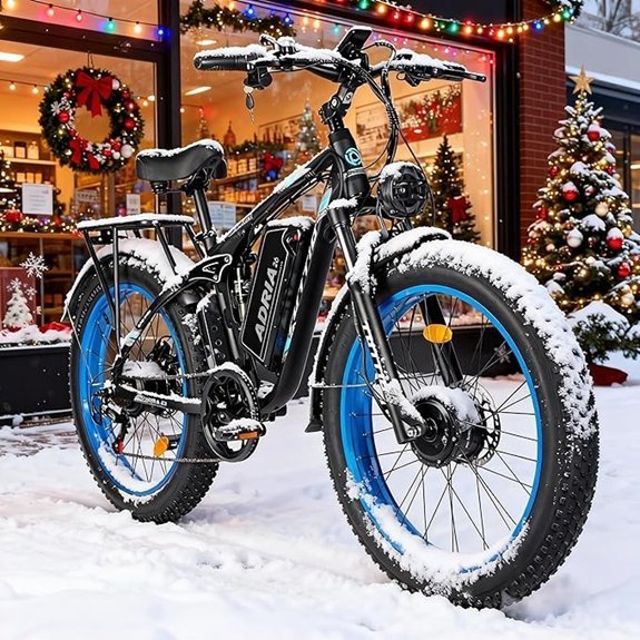 TUTTIO Adria26 5000W/6000W Dual Motor Fat Tire E-Bike