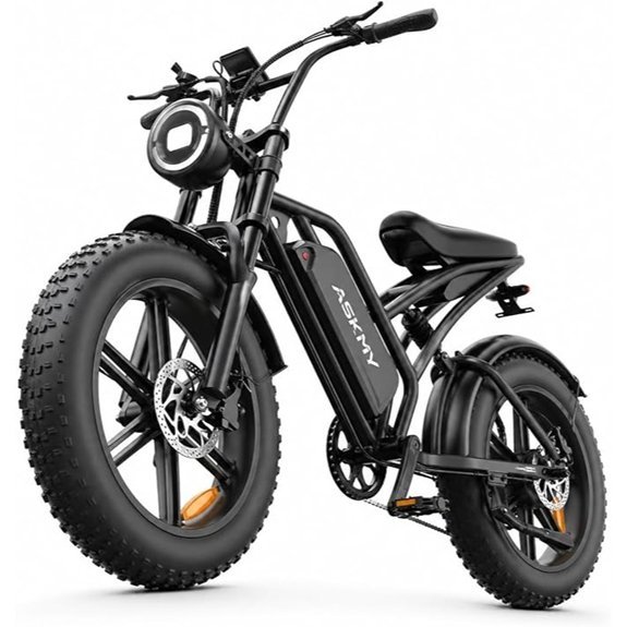 Fat Tire Electric Mountain Bike 1500W Peak Motor