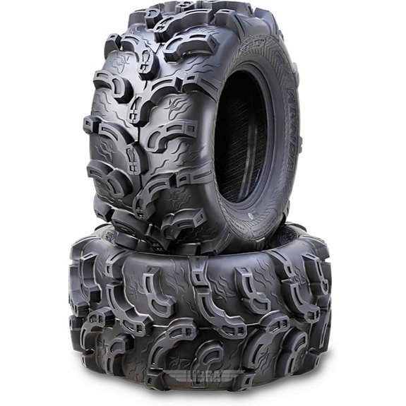 WANDA Premium UTV ATV Tires 25x11-10 Super Mud Snow
