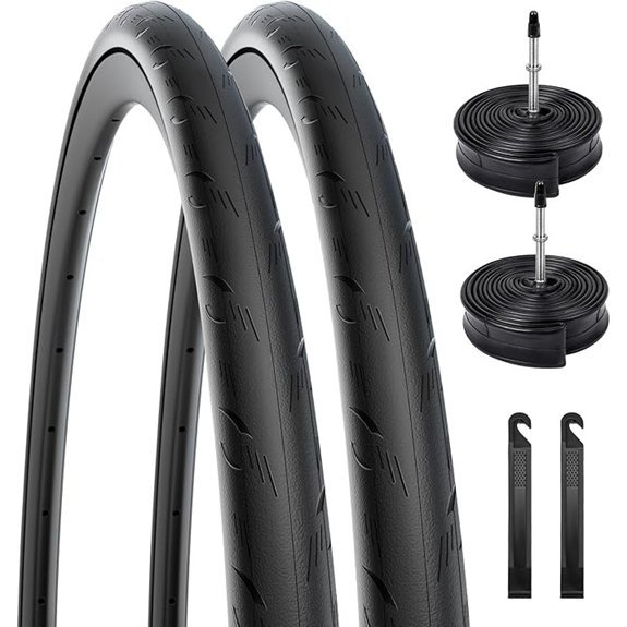 2-PCS 700C Puncture Proof Road Bike Tires Set