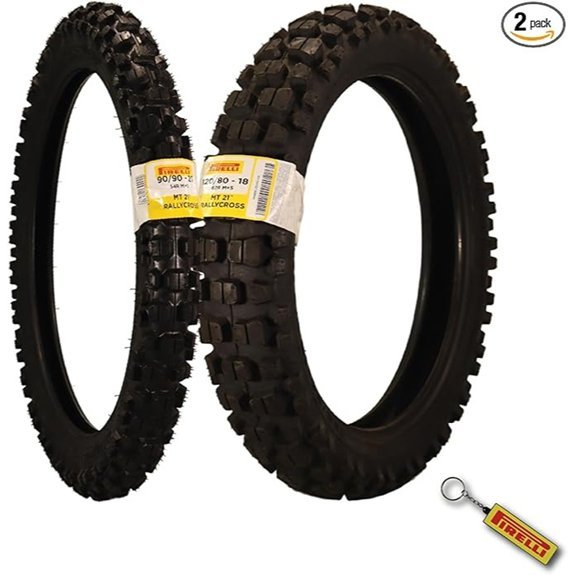 Pirelli MT 21 Rallycross Dual-Sport Motorcycle Tires