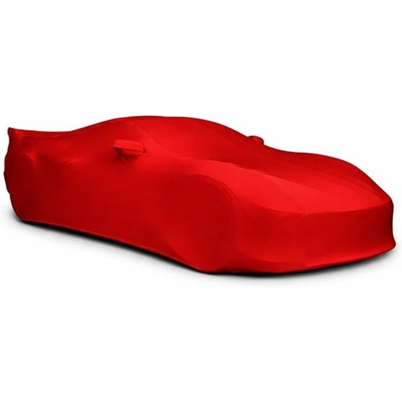 SR1 Ultraguard C8 Corvette Car Cover (Red)