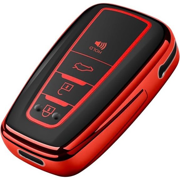 Tukellen Toyota Key Fob Cover Protector (Red)