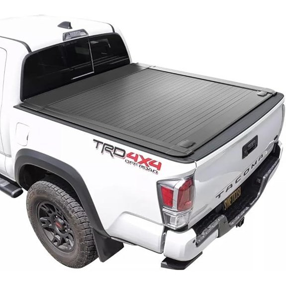 Syneticusa Retractable Aluminum Toyota Tacoma Bed Cover