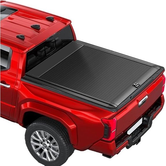 Retractable Tacoma Truck Bed Tonneau Cover (2016-2026)