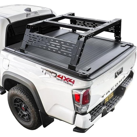 Syneticusa MR Retractable Truck Bed Cover for Tacoma