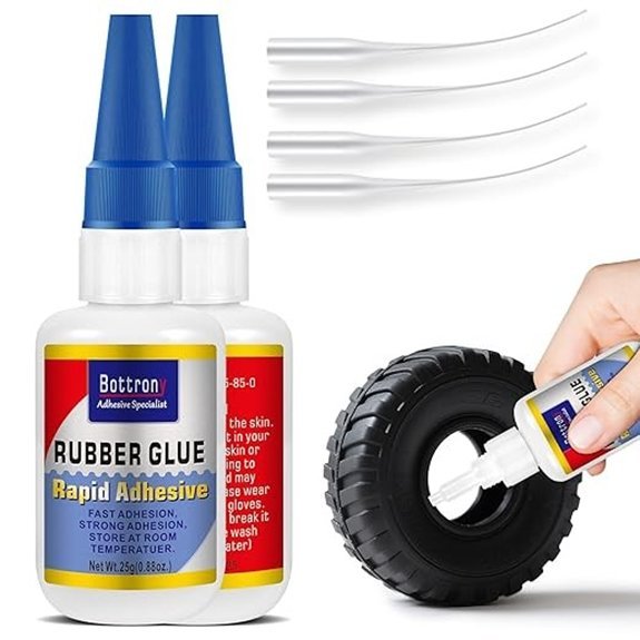 2-Pack Rubber Glue for Rubber Repair