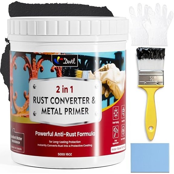 DWIL Rust Converter Paint and Primer 16 oz