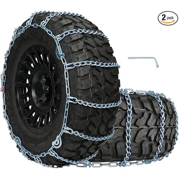 SCITOO Snow Chains for Cars Trucks SUVs