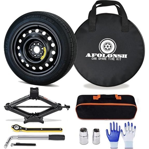 Spare Tire Kit for 2021-2026 Sienna
