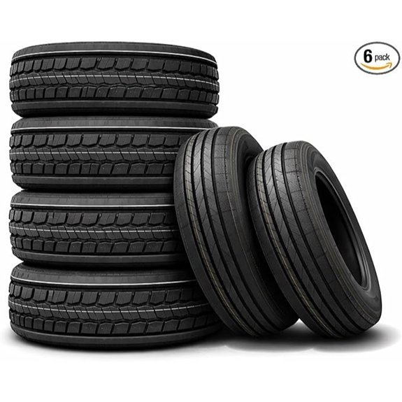 FitParts Semi Truck Tires Set of 6