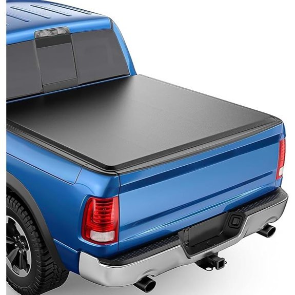 ILONPA Soft Roll Up Tonneau Cover for Toyota Tundra