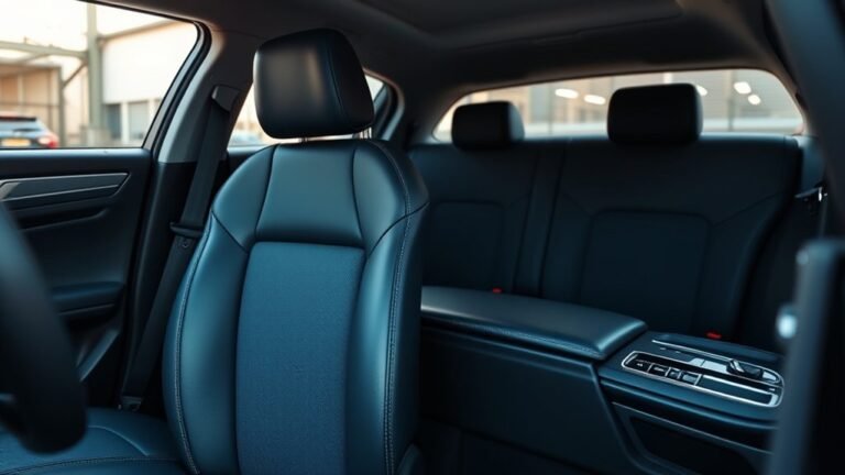 stylish navy car seat covers
