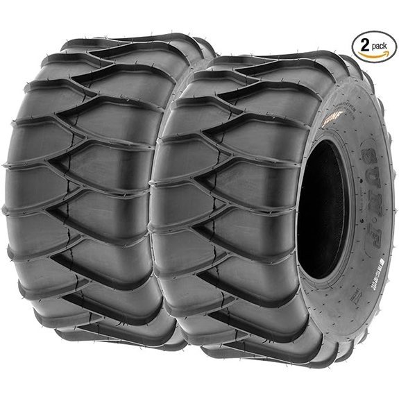 Set of 2 SunF A036 22x10-9 ATV/UTV Snow & Sand Tires 6-PR