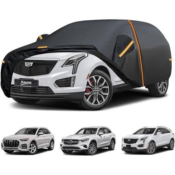 Kayme SUV Car Cover for Cadillac XT5 Audi Q5 GLC