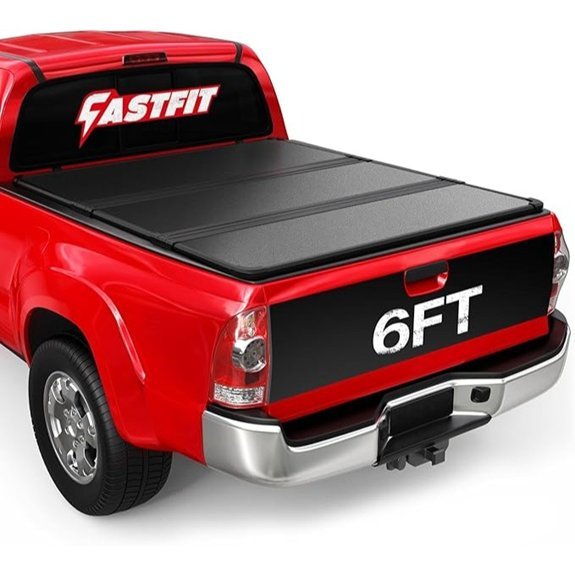 FASTFIT Tri-Fold Tonneau Cover for Tacoma 6ft Bed