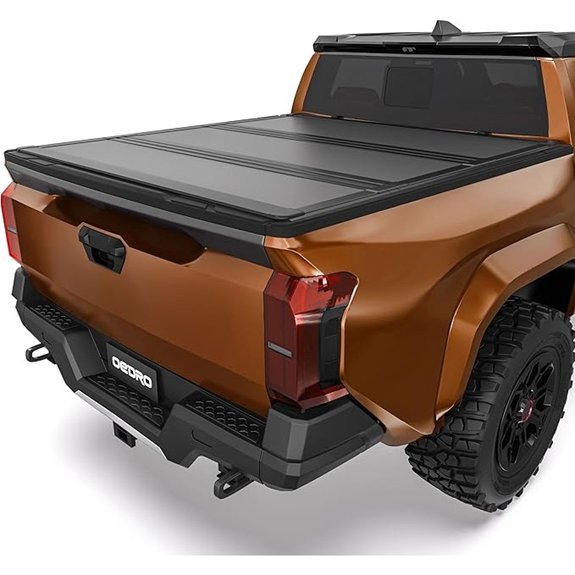 OEDRO Hard Tri-Fold Tonneau Cover for Tacoma 6ft Bed