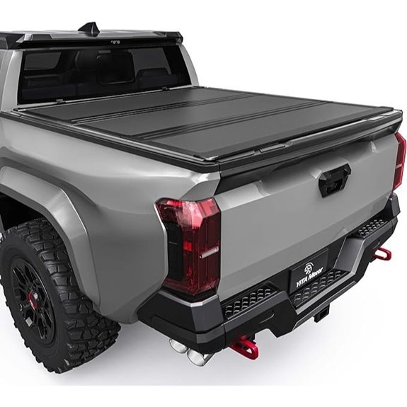 YITAMOTOR Low-Profile Tri-Fold Truck Bed Tonneau Cover (Tacoma)