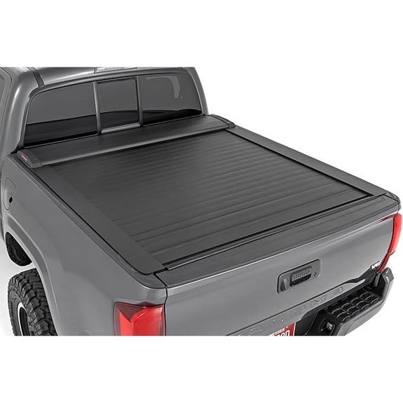 Rough Country Retractable Truck Bed Cover for Tacoma