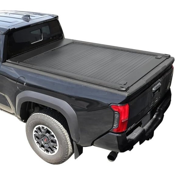 Syneticusa Retractable Truck Bed Cover for Toyota Tacoma