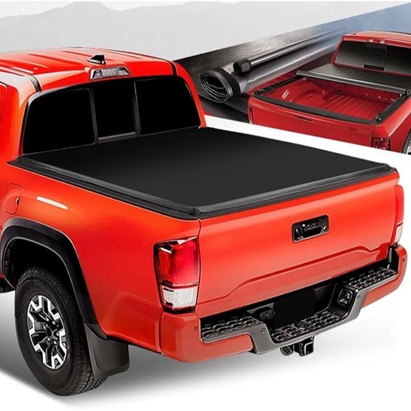 Auto Dynasty Soft Roll-up Tacoma Truck Bed Cover