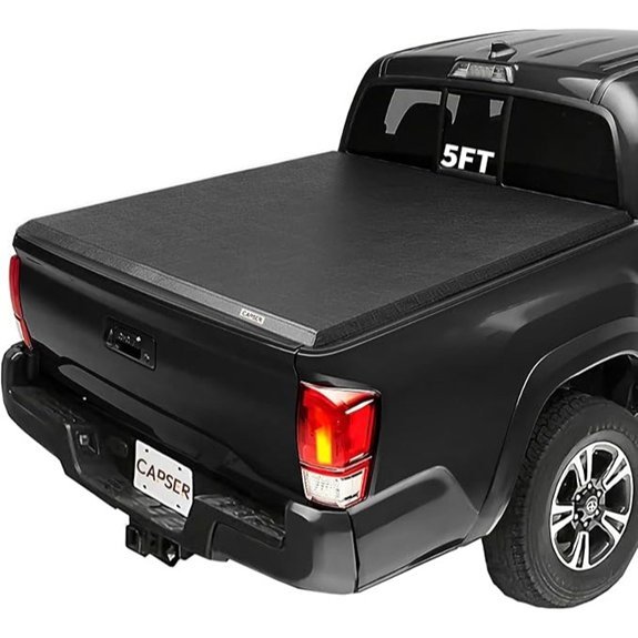 CAPSER Tacoma Soft Roll Up Tonneau Cover