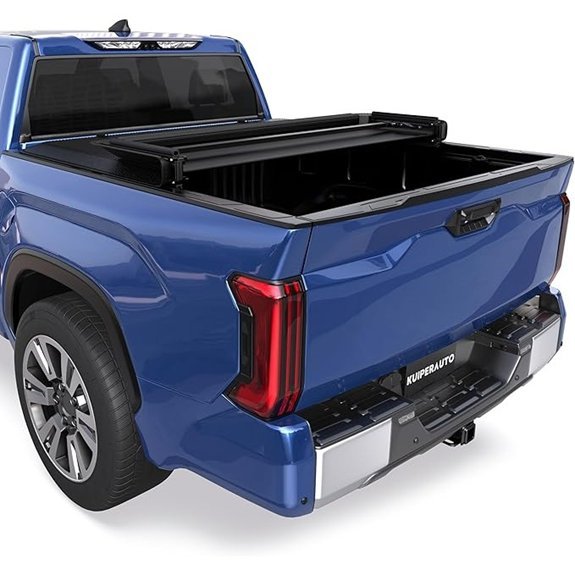 KUIPERAUTO Soft Tri-Fold Truck Bed Tonneau Cover for Tacoma