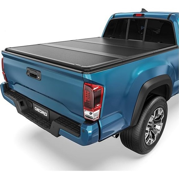 OEDRO Hard Tri-Fold Tonneau Cover for Toyota Tacoma