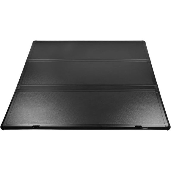 FREEMOTOR802 Hard Tri-Fold Tacoma Tonneau Cover