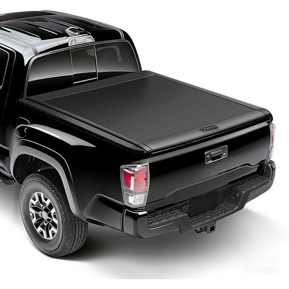 BRYGHT Retractable Truck Bed Tonneau Cover for Tacoma