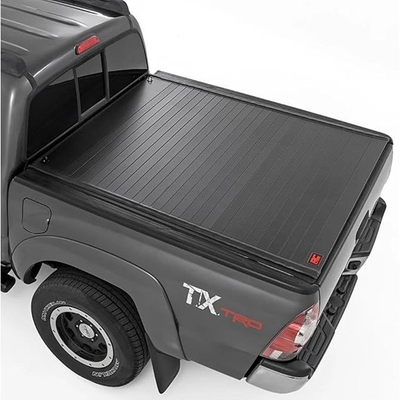 Rough Country Hard Roll-Up Tonneau Cover for Tacoma