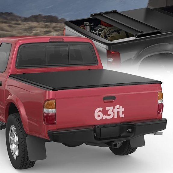 Auto Dynasty Soft Tri-Fold Tacoma Tonneau Cover
