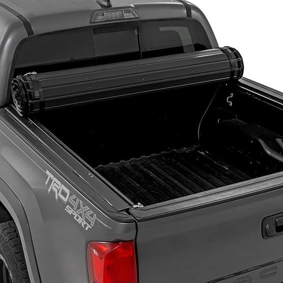Rough Country Hard Roll-Up Tonneau Cover for Tacoma