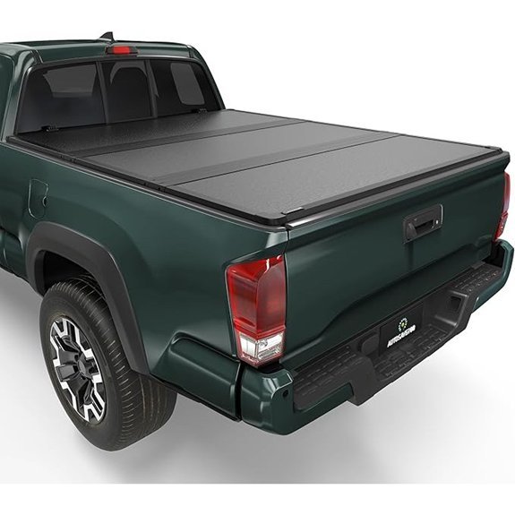 AUTOSAVER88 Tri-Fold Truck Bed Tonneau Cover for Tacoma
