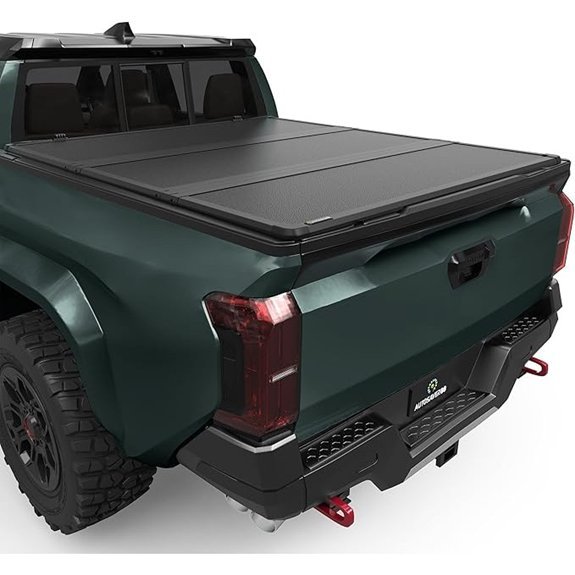 AUTOSAVER88 Tri-Fold Truck Bed Tonneau Cover for Tacoma