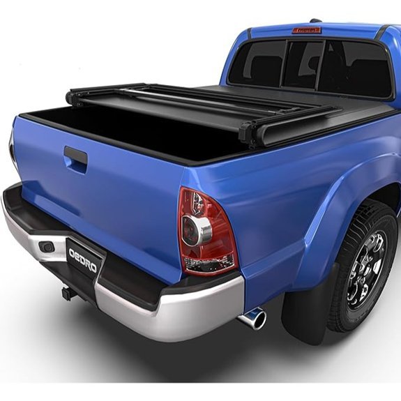 oEdRo Soft Tri-Fold Tacoma Truck Bed Tonneau Cover