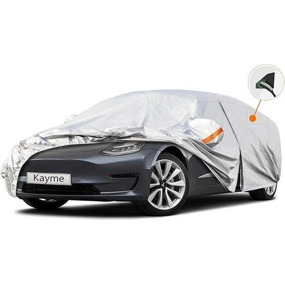 Kayme 6-Layer Car Cover for Tesla Model 3