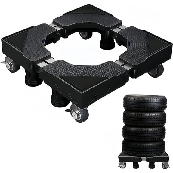 Tire Dolly for Tire Changing and Storage