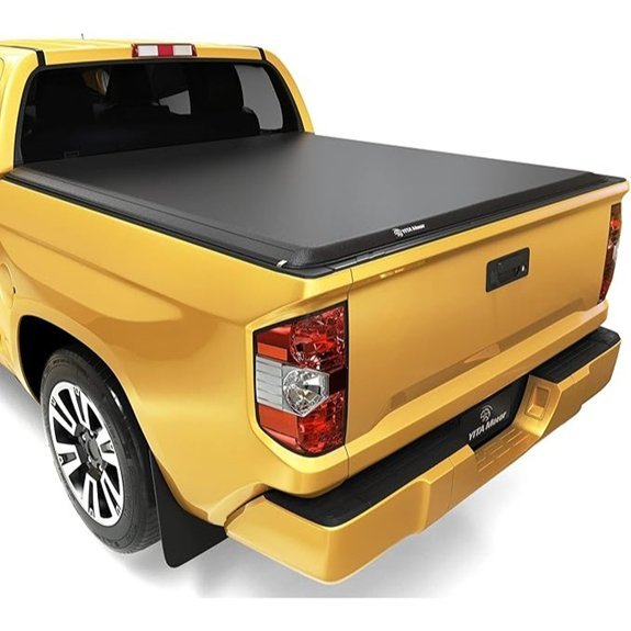 YITAMOTOR Soft Roll Up Tonneau Cover for Toyota Tundra