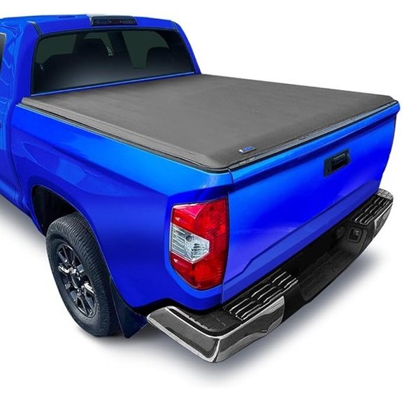 Tyger Auto T1 Soft Roll Up Tonneau Cover for Tundra