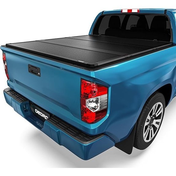 OEDRO Hard Tri-fold Tonneau Cover for Toyota Tundra