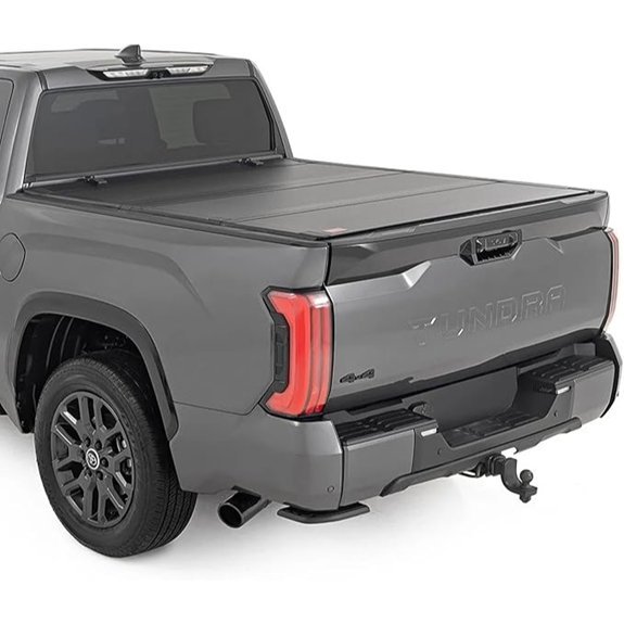 Rough Country Hard Tri-Fold Tonneau Cover for Tundra