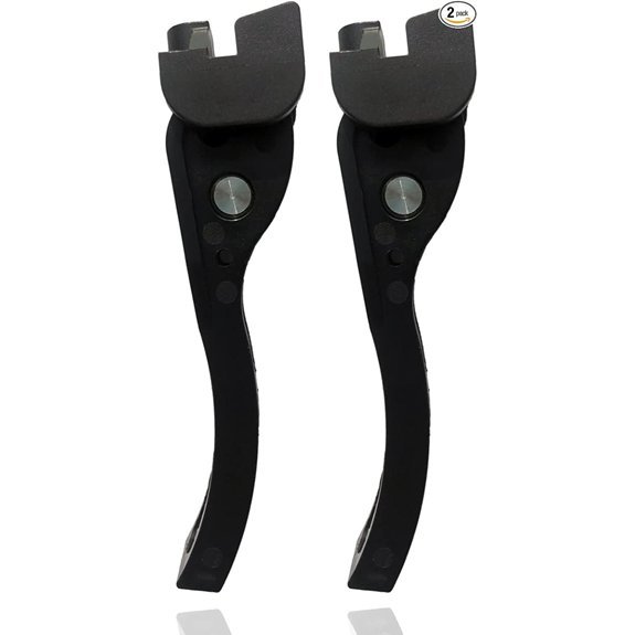 Replacement Parts for Hard Tri-fold Tonneau Cover - 2PCS Rear Clamp