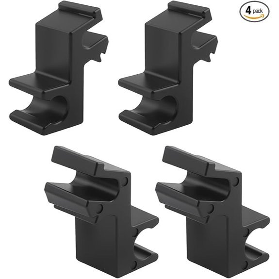 4PCS Truck Tonneau Cover Prop Rod Clips Set