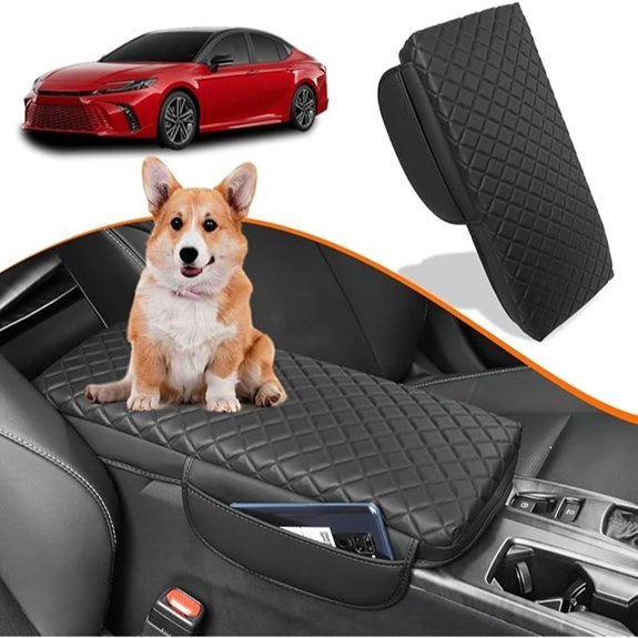 OKLSG Center Console Armrest Cover for Toyota Camry