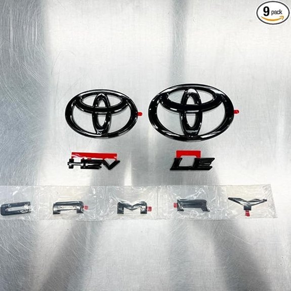 Genuine Toyota 2025 Camry LE Gloss Black Emblem Overlay
