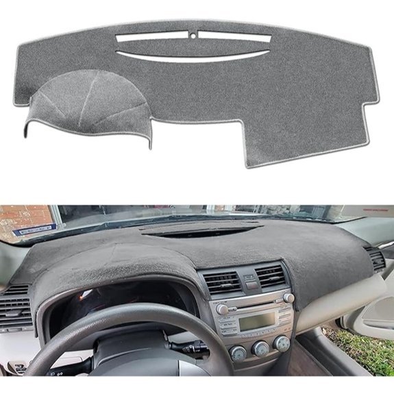 Dash Cover for Toyota Camry 2007-2011 (Dark Gray)