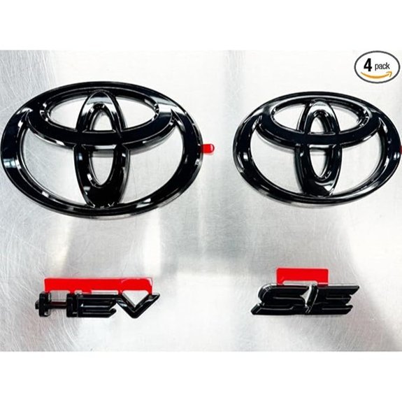 Genuine Toyota 2025 Camry Hybrid Blackout Emblem Overlay