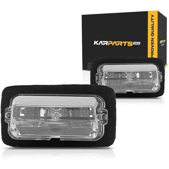 KarParts360 License Light Assembly for Toyota Camry